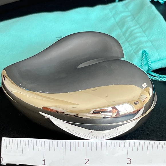 Tiffany & Co. Elsa Peretti Sterling Silver Heart Large - Picture 7 of 12